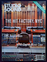 Studio Sound Magazine November 1994 mbox1399 The Hit Factory, NYC - £5.69 GBP