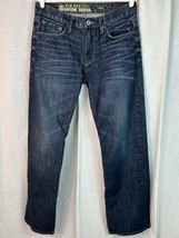 Men Old Navy Loose Fit Blue Premium Micro Blue Denim Jeans 30x32 - EXCELLENT !!! - £11.66 GBP