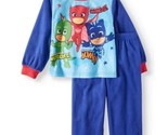 AME Toddler Boys 2-Piece Long-Sleeve Flannel Sleepwear Set, PJ Masks, Si... - $14.95