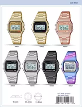 4943 - Retro Digital Watch with Metal Band - $11.99