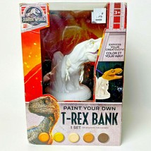 Jurassic World Paint Your Own T-Rex Bank - $13.81