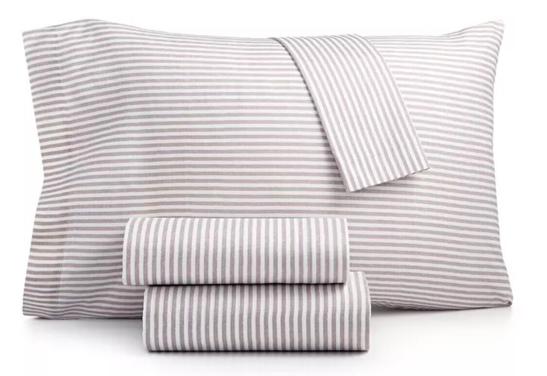 Signature Collection Printed Microfiber 4 Pc. Sheet Set, King - $49.50