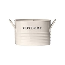 Premier Housewares Sketch Cutlery Caddy - Cream  - $31.00