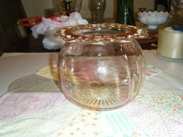 OLD COLONY LACE EDGE HOCKING GLASS 1935-1938 CANDY DISH - £14.12 GBP