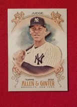 2021 Topps Allen &amp; Ginter Aaron Judge #126 New York Yankees FREE SHIPPING - £1.96 GBP