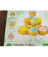 Cupcakes N More Dessert Stand ~ 13 Cupcakes ~ Metal Tiered Stand - €19,14 EUR