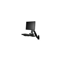 Startech.Com WALLSTS1 Wall Mount Workstation Standing Desk Height Adjustable Mon - £516.82 GBP