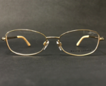 Ralph Lauren Eyeglasses Frames RL5033 9004 Gold Cat Eye Wire Rim 49-15-135 - £37.19 GBP