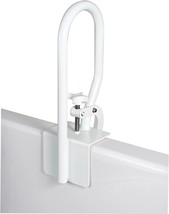 White Carex Bathtub Rail With Side Hand Grip Railing And Grab, And Bathrooms - £43.94 GBP