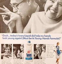 1966 Ivory Dish Detergent Young Hands Formula Advertisement Soap Cleaner DWLL9 - £24.12 GBP