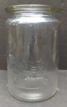 Vintage Antique 1930s 3 Pint Silex Fresherator Glass Jar - $35.99