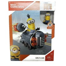 Mega Construx Despicable Me 3 Grus Car Building Set  69 Pieces Ages 6+ - £12.99 GBP