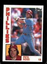 1984 Topps #300 Pete Rose Exmt Phillies *X69988 - £1.92 GBP