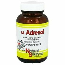 Natural Sources All Adrenal Capsules 60 Count - £12.01 GBP