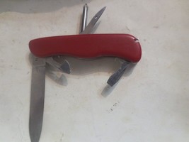 Victorinox Swiss Pocket Knife Rostfrei Stainless 5 tool no logo - £14.62 GBP