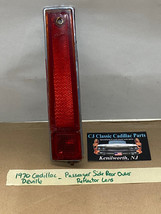 OEM 70 Cadillac Deville RIGHT SIDE REAR OUTER MARKER TAIL LIGHT REFLECTO... - £154.88 GBP