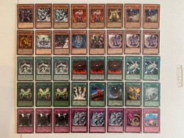 YUGIOH Monarch Deck Complete 40 - Cards w/ Sleeves - £23.69 GBP