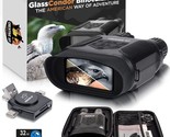 Black Creative Xp Night Vision Goggles - Glasscondor Pro - Digital Military - $161.93