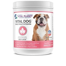 Vital Planet Vital Dog Powder, Full Spectrum Vitamins for Dogs - 30 Serv... - £23.59 GBP