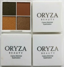 Lot of 4 ORYZA Beauty Camo Shimmer Eyeshadow Palette New/Sealed - £9.40 GBP