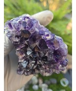 Amethyst Quartz Crystal Cluster Deep Purple (#2) - $27.83 CAD