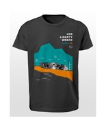 USS LIBERTY WRECK tulamben bali scuba Diver T-Shirt tee Unisex Free Ship... - $22.04+