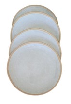 Threshold™ ~ Set of Four (4) ~ Melamine ~ IVORY ~ 10.5&quot; Round Dinner Plates - £37.36 GBP