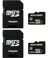 Micro Center 64GB -128GB Class 10 MicroSDXC Flash Memory Card with Adapt... - $29.80+