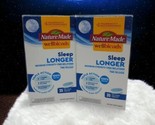 *2* Nature Made Wellblends Sleep Longer 35 Tri-Layer Tabs EXP 09/2024 - £10.89 GBP