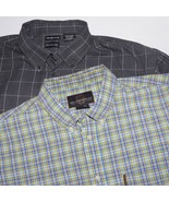 LOT OF 2 MEN&#39;S 2XL SHIRTS ~ WEATHERPROOF &amp; GEORGE ~ VG (XXL) Long &amp; Shor... - $18.80