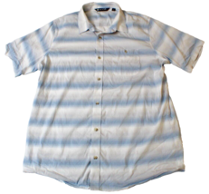 Travis Matthew Faded Stiped Button Down Shirt Men&#39;s Size XL - $16.83