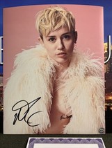 Miley Cyrus (Pop Singer) Signed Autographed 8x10 photo - AUTO with COA - $43.90