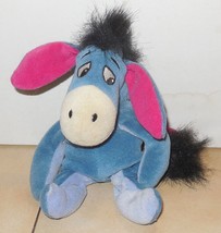 Disney Store Exclusive Winnie The Pooh Eeyore 8&quot; Beanie plush toy - £11.29 GBP