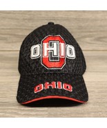 Ohio State Buckeyes Hat Mens One Size Fits All Black Jersey Fashion Head... - £21.01 GBP
