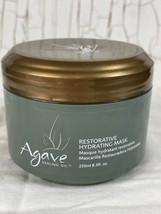 Barber Beauty Salon Agave Healing Oil Restorative Hydrating Hair Mask 8.5 Oz - £14.78 GBP