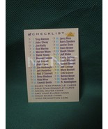 1996 Pinnacle Mint Collection #CEHC - Checklist - 7.0 - $2.45