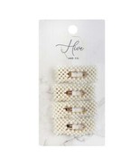 Hive and Co. Faux Pearl Snap Hair Clips, 4 ct | CVS - $183.19 MXN