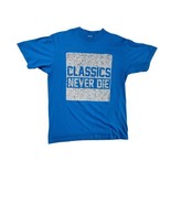 Classics Never Die Mens T-Shirt Sz XL Blue Flying Horse 100% Cotton Retr... - £7.56 GBP