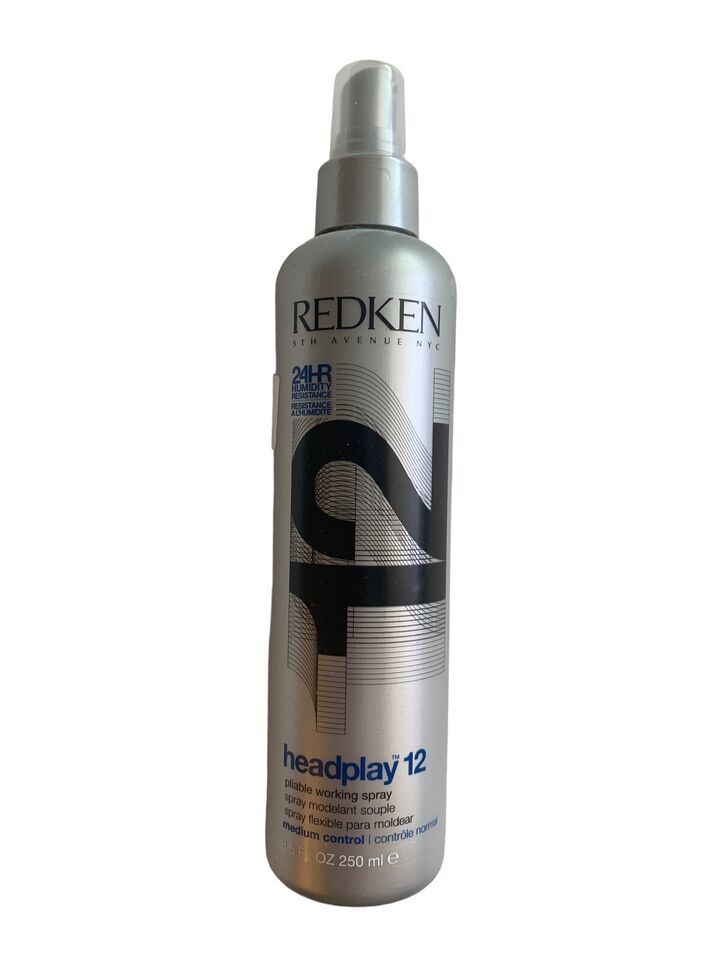 Redken Headplay 12 Pliable Working Spray Medium Control 8.5 fl oz New - $37.39