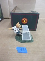 Boyds Bears Sammy Hattrick Score 2277801 Soccer Figurine Resin Bearstone  - $36.12