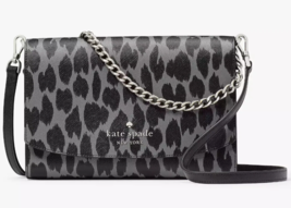 Kate Spade Carson Convertible Crossbody Leopard Cheetah KF150 NWT Leopardo FS Y - £92.31 GBP