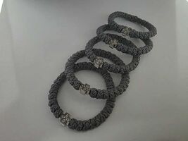 Christian Orthodox bracelet, handmade gray komboskini, 33 knot chotki, r... - $7.49