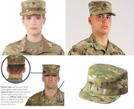 NWT Authorized Army &amp; AIR FORCE Multicam OCP Tactical Military Patrol Ca... - $24.29