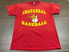 VTG Chaparral Firebirds Baseball (Scottsdale, AZ) Men&#39;s Red T-Shirt - Large - £9.54 GBP