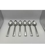 Set of 6 Waterford Stainless CELTIC BRAID Place Soup Spoons - $126.75 CAD