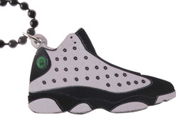 Good Wood Nyc He Got Game 13&#39;s Formatori Collana Bianco/Nero XIII Scarpa - £10.99 GBP