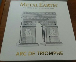 Fascinations Metal Earth Arc De Triomphe Laser Cut 3D Model New Steel Kit - £5.60 GBP