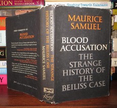 Samuel, Maurice Blood Accusations 1st Edition 1st Printing - £37.72 GBP