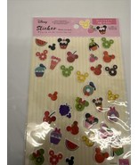 Disney Deco Seal Sticker Mickey Icon Fruit Decoration  Anime - $9.85