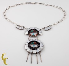 Paperclip Navajo Shell Chief Necklace - £779.77 GBP